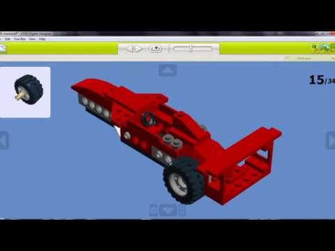 How to make a lego race car