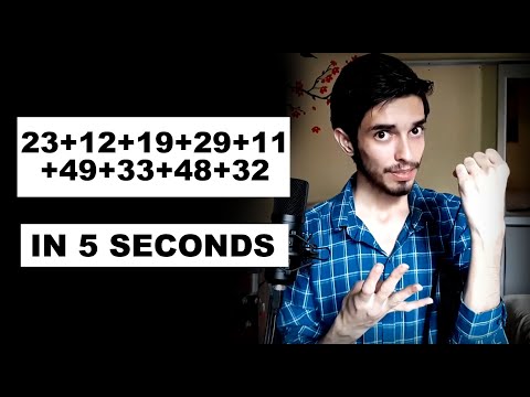 Finger Mathematics - How to calculate Faster than a calculator  Mental maths - 10