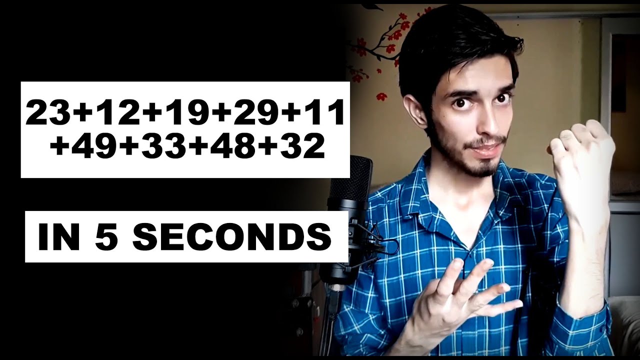 Finger Mathematics - How to calculate Faster than a calculator Mental maths - 10