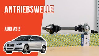 Youtube thumbnail of video "Wie Audi A3 2 Antriebswelle wechseln 🚗"