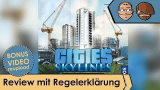 Cities Skylines - Brettspiel - Review & Regelerklärung