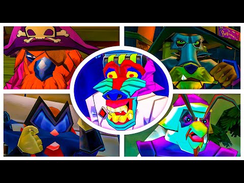 Sly 3: Honor Among Thieves All Bosses (No Damage)