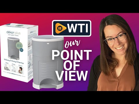Dekor Plus Hands-Free Diaper Pail | Our Point Of View