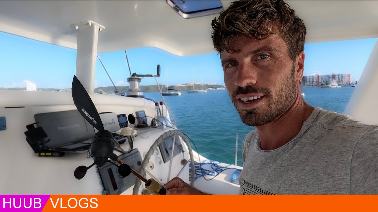 Final Fixes Finishing Hurricane Damaged Catamaran (+ USVI to Puerto Rico)