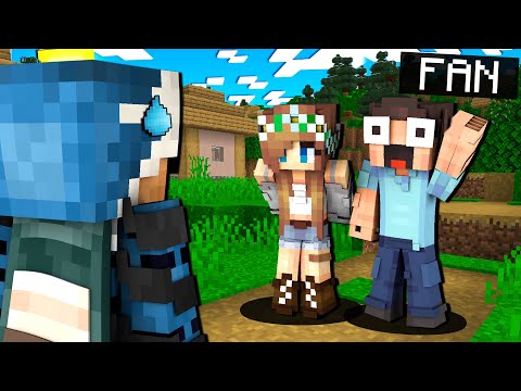 HO SORPRESO UN FAN ENTRANDO NEL SUO MONDO - MINECRAFT ITA