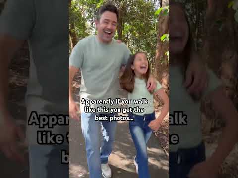 What do you think?😂 #trend #candid #dad #daughter