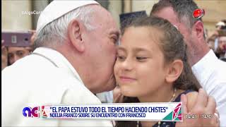 Algo Contigo - Noelia Franco y su encuentro con el papa 05 de Octubre de 2018