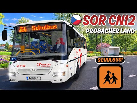 OMSI 2 🚌 - SOR CN12 🇨🇿 Czech Bus in Probach! 👨‍🏫 - Let's Play Omsi 2 [#1024]