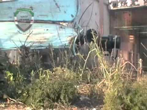 استهداف نقاط تمركز قوات النظام في بلدة المليحة في ريف دمشق بواسطة قاذف بي 10 من قبل كتيبة جند الحق