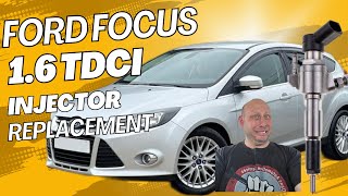 FORD FOCUS 1.6 TDCI INJECTOR REMOVAL & SEAL REPLACEMENT #youtube #automobile #ford #injector #diy