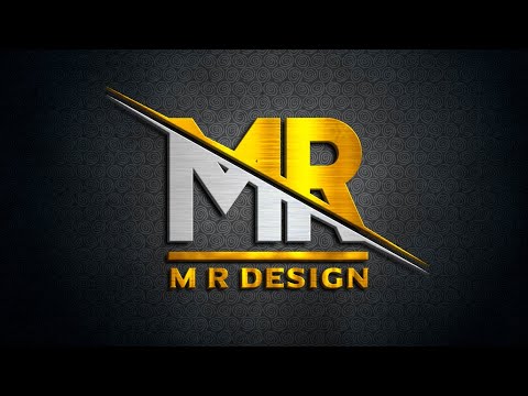 M R Logo Design On Android Phone - M R Logo In Pixellab