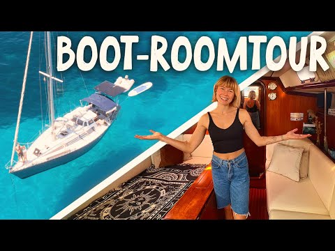Segelboot statt Wohnung⛵️SO leben wir! Unsere Boot-Roomtour | Karl Ocean Ep. 80