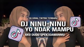 Download lagu DJ YO NDAK MAMPU AKU DUDU SPEK IDAMANMU | DJ NINU NINI SLOW VIRAL TIKTOK TERBARU 2025 mp3