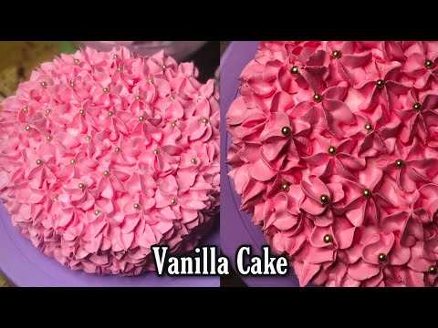 The Best Vanilla Cake Recipe | Birthday Cake Recipe | Vanilla Cake Recipe By Neelum Awan