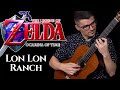 Lon Lon Ranch Zelda Ocarina Of Time Classical Guitar Cover