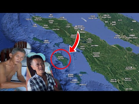 There are even Chinese people on this small island in the Indian Ocean!