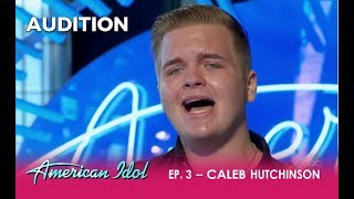 Caleb Hutchinson: An 18-year-old Country Singer With MIND BLOWING Voice! | American Idol 2018