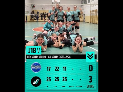 U18 - New Volley Uboldo vs. Duo Volley Verde