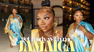 FULL GRWM In Jamaica: Hair, Makeup, Outfit, and Jewelry | Tamara Renaye