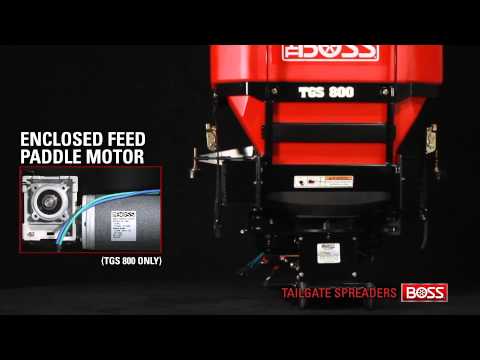 BOSS Tailgate Spreaders' Features