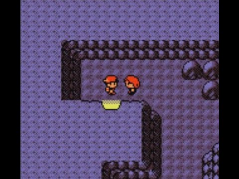 Pokemon Crystal walkthrough part 28: The battle with rival in Mt. Moon