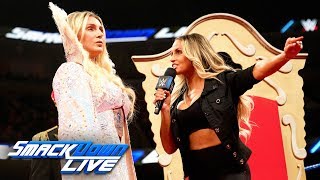 Charlotte Flair challenges Trish Stratus to a SummerSlam showdown: SmackDown LIVE, July 30, 2019