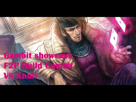 Gambit destroys knull [F2P Build No CTP] #Gambit #Dragon_X