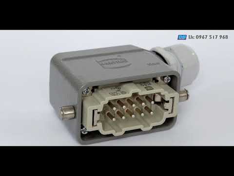 Giắc Cắm nhanh Harting 10 cực