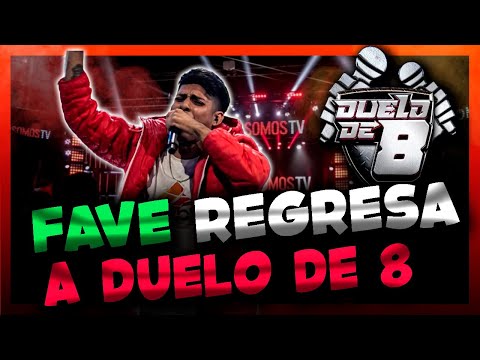 FAVE REGRESA A DUELO DE 8 Y SE DA BATALLÓN CON LETRAS - DUELO DE 8 - NO SOMOS TV - GCR FREE