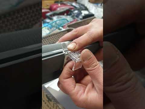 Wie befestige ich mein Rollo ohne kleben oder bohren.