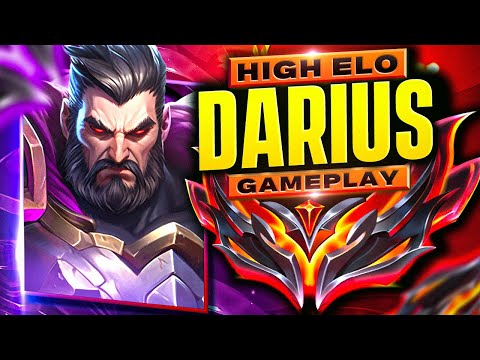 Season 2024 Darius Gameplay #23 - Season 14 High Elo Darius - New Darius Builds&Runes