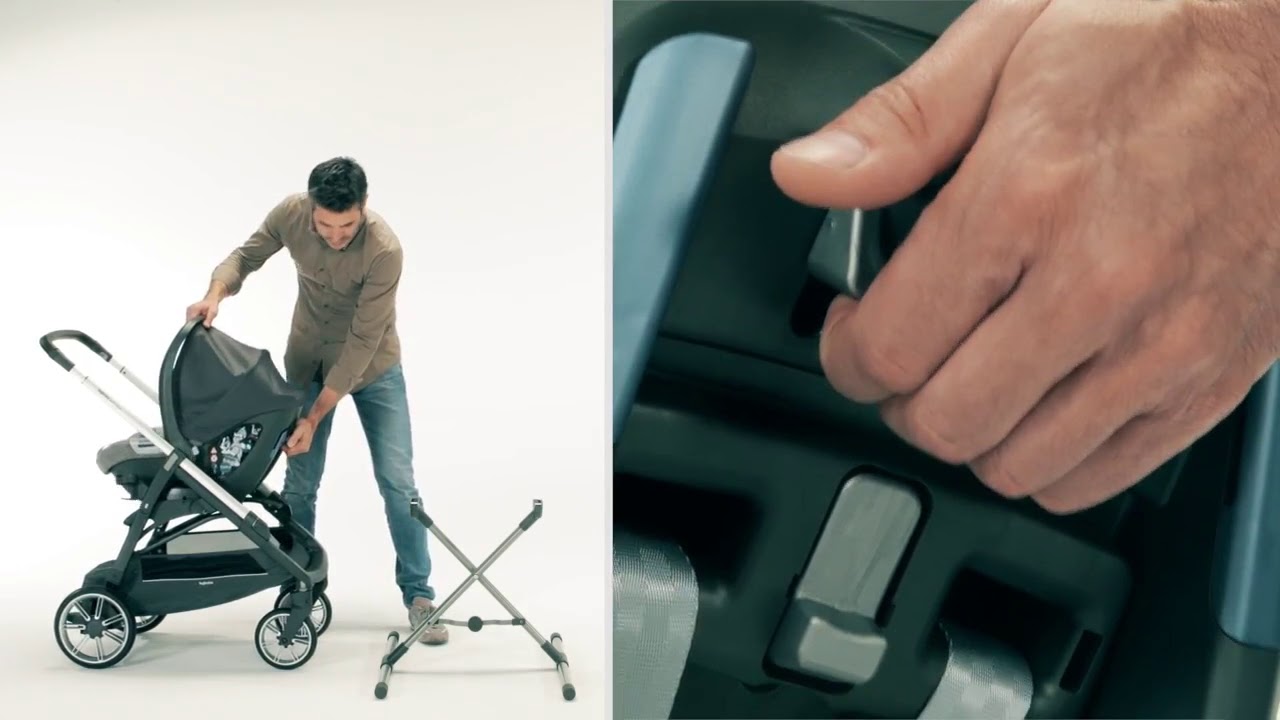 Inglesina Cab - детское автокресло 0-13 кг для коляски Aptica, NIAGARA синий