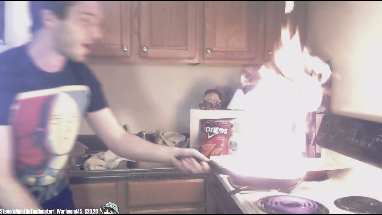 Cooking stream gone wrong!