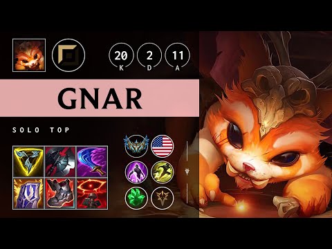 Gnar Top vs Renekton - NA Challenger Patch 25.21