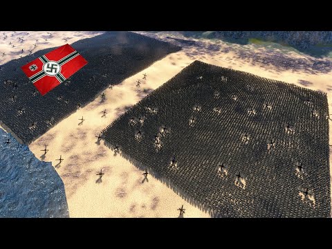 10,000 Modern Soldiers Vs 20,000 WW2 German Soldiers - Ultimate Epic Battle Simulator