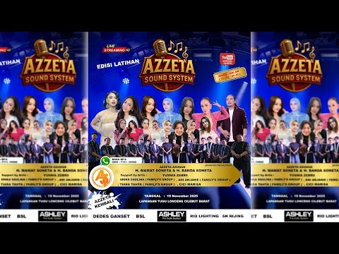 AjP Multimedia | Live Streaming | AZZETA GROUP | ( EDISI LATIHAN ) Rabu 19 November 2025 (Malam)