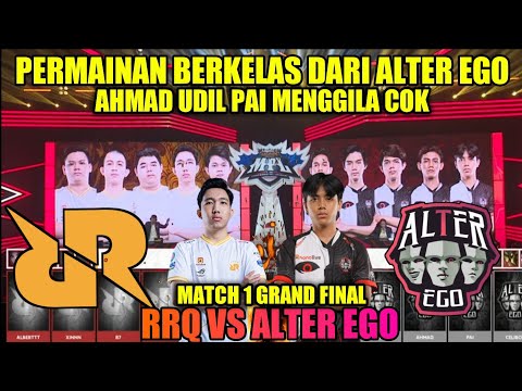 RRQ VS ALTER EGO GRAND FINAL MPL ID SEASON 6 MATCH 1