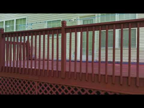 Deck Staining – After Results