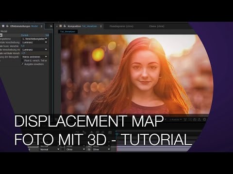 Foto mit 3D Effekt erzeugen I Displacement Map I TUTORIAL