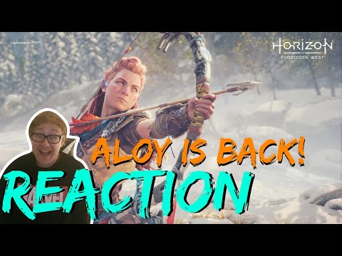 ALOY IS BACK! Horizon Forbidden West Trailer Reaction! - Horizon Zero Dawn Sequel!