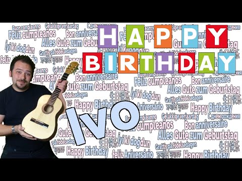 🎉 Happy Birthday Ivo - Das Geburtstagslied für Ivo 🎉