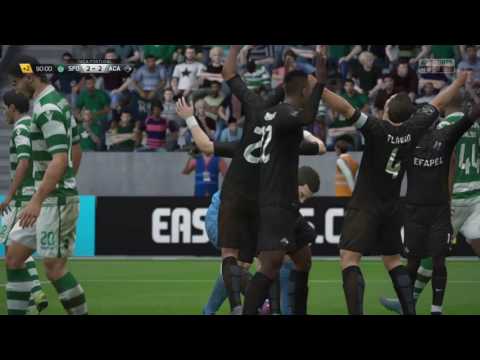 João Gomes (Goalkeeper) last minute goal - Académica de Coimbra Career Mode FIFA16
