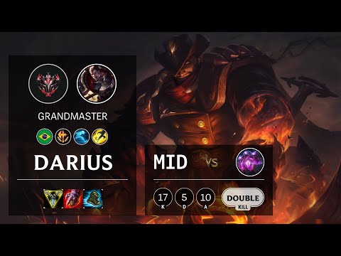 Darius Mid vs Vel'Koz - BR Grandmaster Patch 10.15