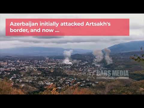 Artsakh's capital Stepanakert is being shelled indiscriminately. | Nagorno Karabakh conflict