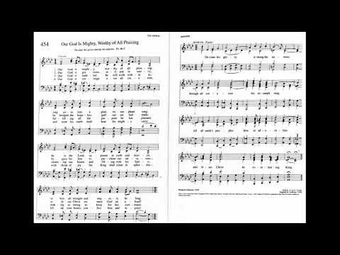 454. Our God Is Mighty, Worthy of All Praising (Viola Tune), Trinity Hymnal