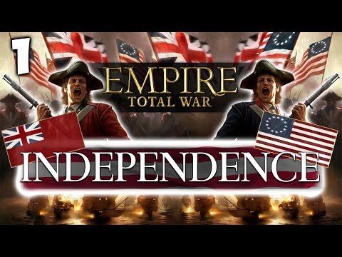 RISE OF A NATION! Empire Total War: Darthmod  - Road To Independence USA Campaign #1