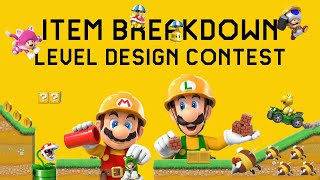 Item Breakdown Level Design Contest! - Super Mario Maker 2