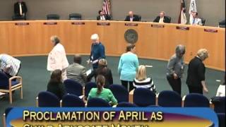 Gaston County BOC Work Session April 12 2016