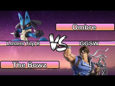 GGSW 147 -  Ombre (Lucario) Vs The Bowz (Belmont) Smash Ultimate Losers Top 8