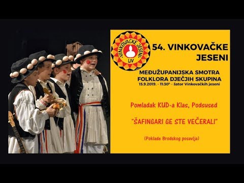 Pomladak KUD-a Klas - Live stream sa "Vinkovačkih jeseni 2019"" (Izvor: www.vinkovackejeseni.hr)